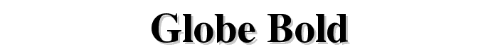 Globe Bold font